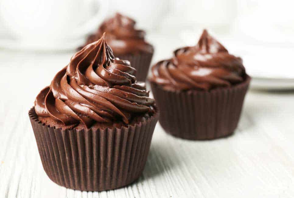 Harlan Kilstein’s Completely Keto Chocolate Cupcakes With Chocolate Frosting