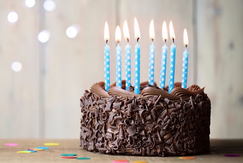 Harlan Kilstein’s Completely Keto Chocolate “Happy Birthday” Cake