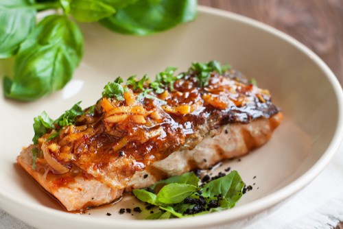 Ginger Glazed Salmon