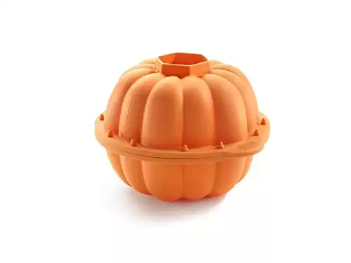 Lekue Pumpkin 3D Mold, Orange