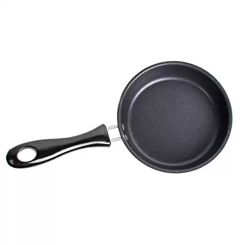 Genmine Nonstick Frying Pan Small Egg Pancake Round Mini Non Stick Fry Pan Dishwasher Safe Cookware 4.75-Inch