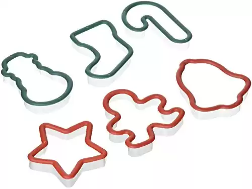 Christmas Shapes Plastic Cookie Cutters, 6-pc. Sets