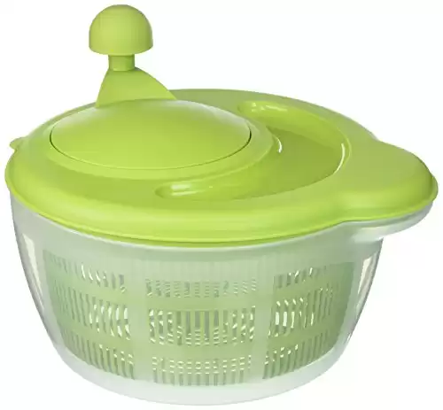 Westmark German Vegetable and Salad Spinner with Pouring Spout (Green) - 2432GB4A