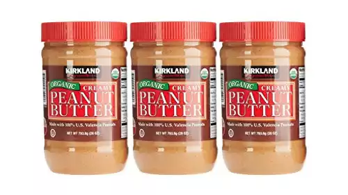 Organic Creamy Peanut Butter 3 - 28 Oz Jars